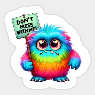 cute monster Sticker